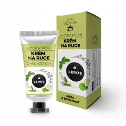 LEROS HYDRATAČNÝ KRÉM NA RUKY ŽIVEL VZDUCH s mätou a bergamotom 30 ml