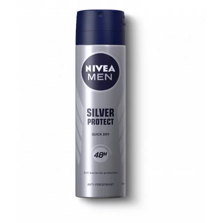 NIVEA MEN Anti-perspirant Silver Protect Dynamic sprej 150 ml