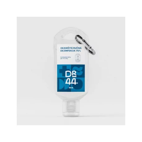 DR.44 OKAMŽITÁ RUČNÁ DEZINFEKCIA S KARABÍNKOU antibakteriálny gél (75% etanol) 50 ml