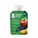 Gerber Organic Kapsička Jablko, banán, čučoriedka bio (od ukonč. 6. mesiaca) 90 g