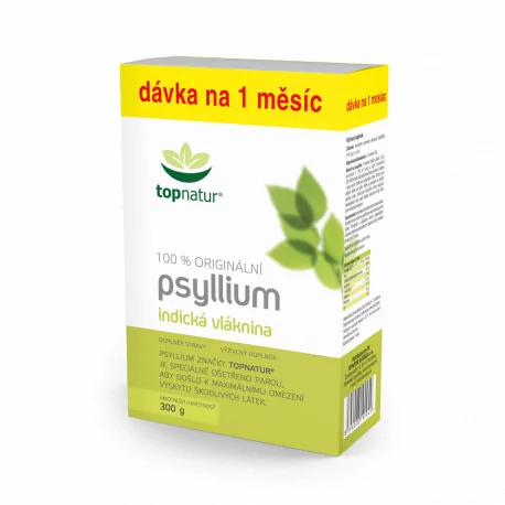 topnatur PSYLLIUM VLÁKNINA krabica prášok 300 g