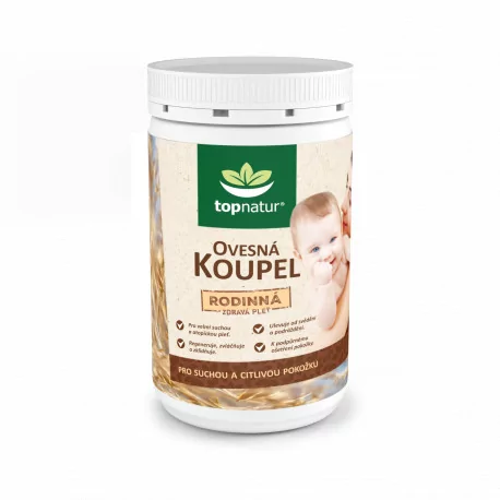topnatur OVSENÝ KÚPEĽ prípravok do kúpeľa prášok 350 g