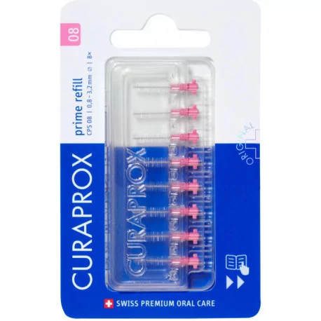CURAPROX CPS 08 RUŽOVÁ medzizubné kefky 8 ks