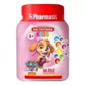 Pharmasis MULTIVITAMIN KIDS Labková patrola želé pre deti ružové 50 ks