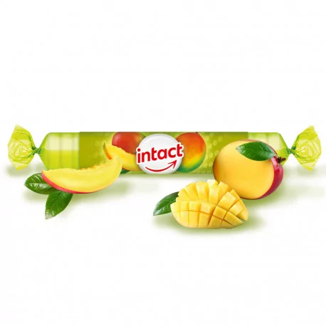 INTACT HROZNOVÝ CUKOR s vitamínom C mango 40 g