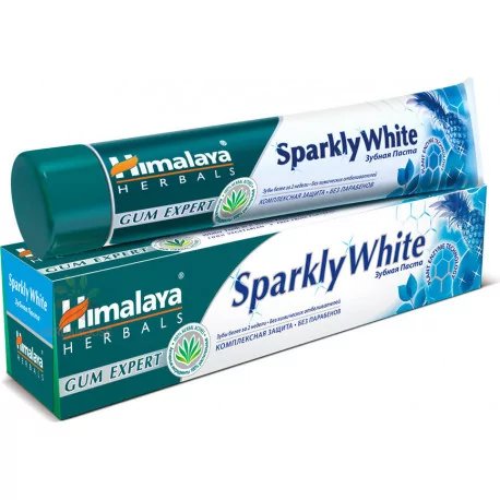 Himalaya Bieliaca bylinná zubná pasta Sparkly White Herbal 75 ml