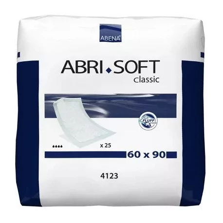 ABENA ABRI SOFT 60x90 cm podložka absorpčná savosť 2100 ml 25 ks