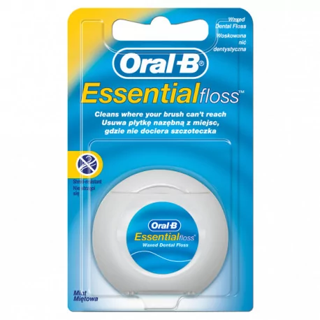Oral-B Essential floss ZUBNÁ NIŤ 50 m 1 ks