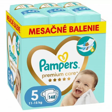 PAMPERS Premium MBP S5 (11-16kg) 148 ks 