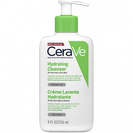 CeraVe ČISTIACA EMULZIA na normálnu až suchú pokožku 236 ml