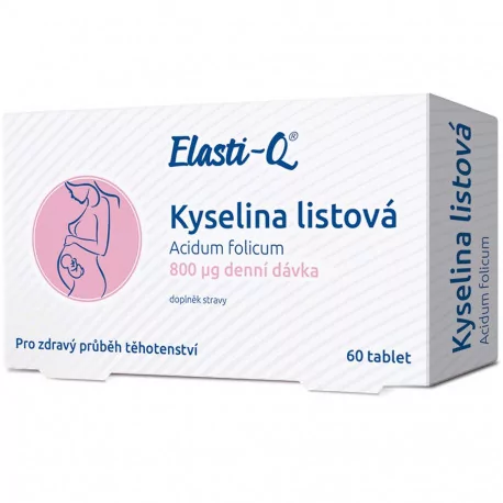 Elasti-Q KYSELINA LISTOVÁ 800 µg tablety 60 ks