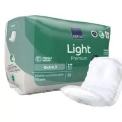 ABENA Light Premium Extra 3 absorpčné vložky anatomické savosť 500 ml 10 ks