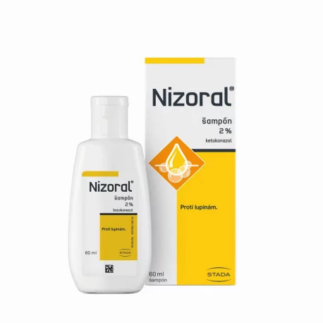 Nizoral šampón 2% proti lupinám 60 ml