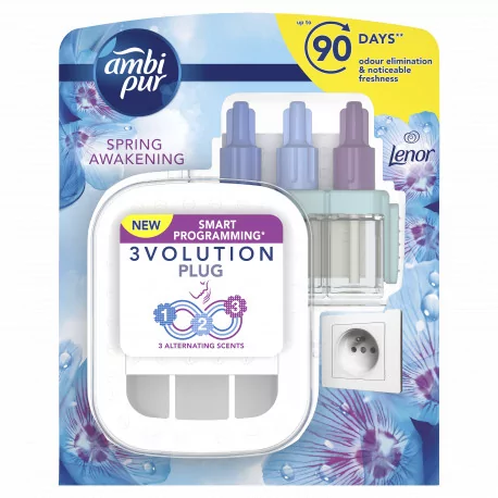 Ambi Pur 3 Volution Lenor Spring Awakening strojček 20 ml 