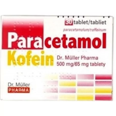 Dr. Müller Paracetamol Kofein 500 mg/65 mg tablety 30 ks