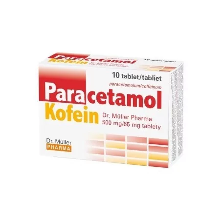 Dr. Müller Paracetamol Kofein 500 mg/65 mg tablety 10 ks