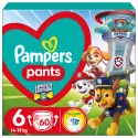 PAMPERS Pants Paw patrol S6 (14-19kg) 60 ks 