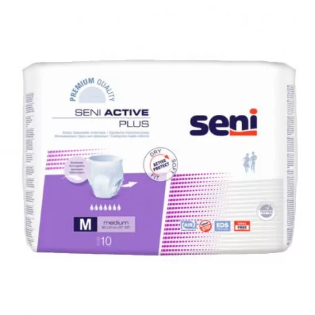 Seni ACTIVE PLUS Medium 2 navliekacie nohavičky 10 ks