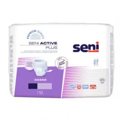 Seni ACTIVE PLUS Extra Large 4 navliekacie nohavičky 10 ks