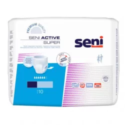 Seni ACTIVE SUPER Large navliekacie nohavičky pás 100-135 cm 10 ks