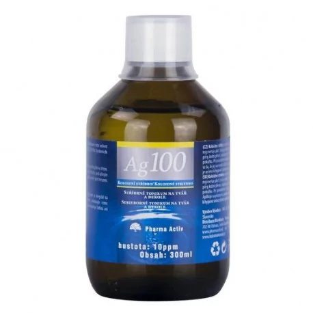 Pharma Activ Koloidné striebro Ag100 hustota 10ppm 300 ml