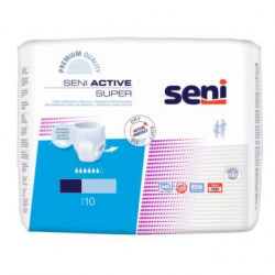Seni ACTIVE SUPER Medium navliekacie nohavičky pás 80-110 cm 10 ks