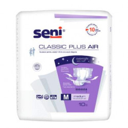 Seni CLASSIC PLUS AIR Medium M plienkové nohavičky 10 ks
