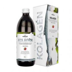 nefdesanté KOLAGÉN šťava s elastínom príchuť červeného hrozna 500 ml