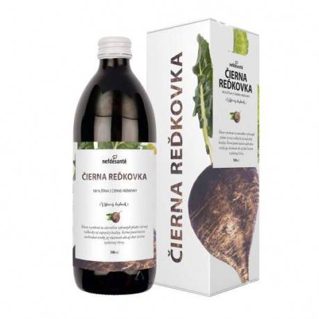 nefdesanté ČIERNA REĎKOVKA šťava s vitamínom C 500 ml