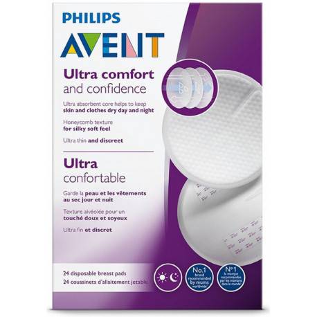 AVENT ULTRA COMFORT prsné vložky 24 ks