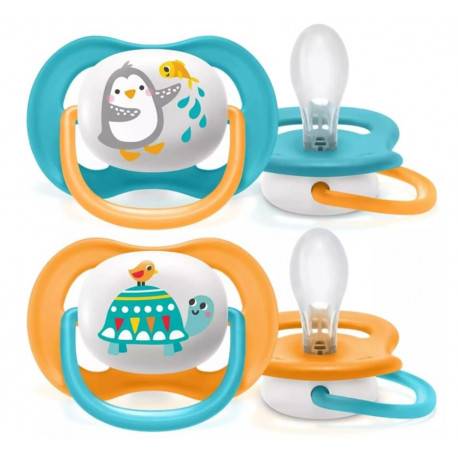 AVENT CUMLÍK 6-18M Ultra air zvieratko chlapec 2 ks