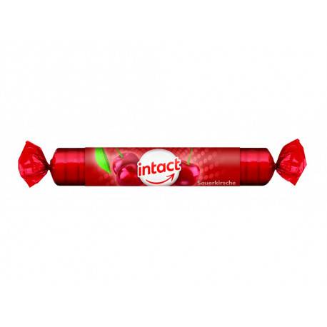 INTACT rolka HROZNOVÝ CUKOR S VIT.C VIŠŇA 40 g