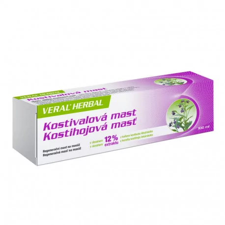 VERAL HERBAL kostihojová masť 100 ml