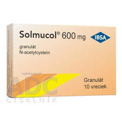 SOLMUCOL granulát 600 mg vrecká 10 ks