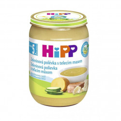HiPP Polievka BIO Zeleninová s teľacím mäsom 190 g