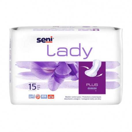 Seni Lady PLUS urologické vložky pre ženy savosť 950 ml 15 ks