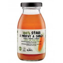 zdravo 100% MRKVOVO-JABLKOVÁ ŠŤAVA 200 ml
