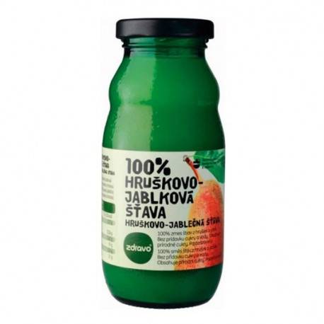 zdravo 100% HRUŠKOVO-JABLKOVÁ ŠŤAVA 200 ml