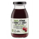 zdravo 100% VIŠNOVO-JABLKOVÁ ŠŤAVA 200 ml