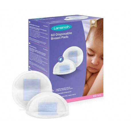 LANSINOH Jednorázové vložky do podprsenky 60 ks