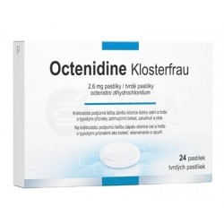 OCTENIDINE Klosterfrau 2,6 mg pastilky 24 ks