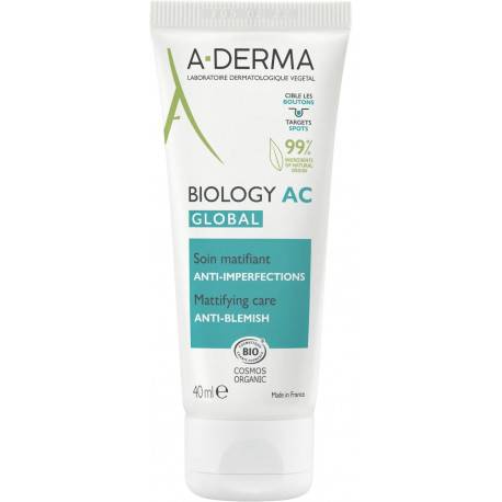 A-DERMA BIOLOGY AC GLOBAL Zmatňujúci krém 40 ml