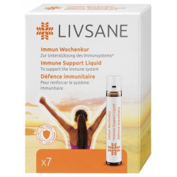 LIVSANE Tekutá obrana imunity ampulky 25 ml x 7 ks