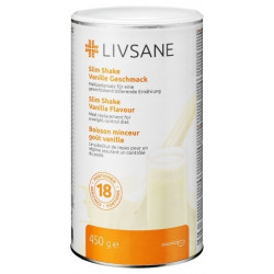 LIVSANE Diétny výživový koktejl Vanilka slim shake 450 g