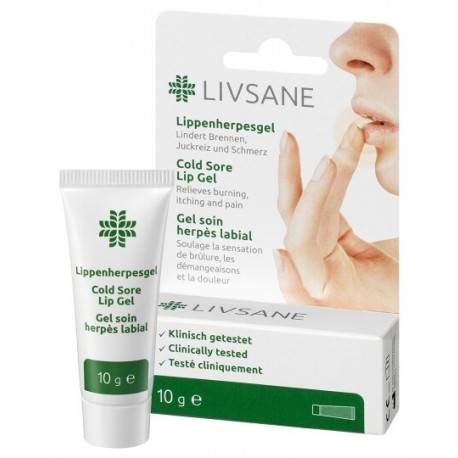 LIVSANE Gél na pery proti oparom 10 g