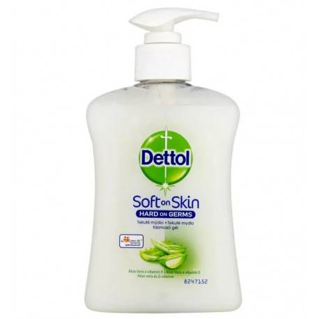 Dettol tekuté mydlo Aloe Vera a vitamín E 250 ml