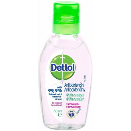 Dettol antibakteriálny gél na ruky s rumančekom 50 ml