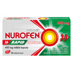 NUROFEN Rapid 400 mg kapsuly 20 ks