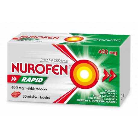 NUROFEN Rapid 400 mg kapsuly 30 ks