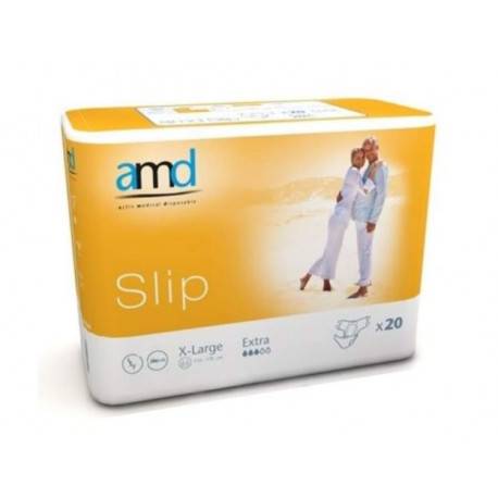 amd Slip Extra X-Large inkontinenčné plienky obvod bokov 110 - 170 cm 20 ks